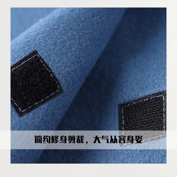 现代高级棉绒长款寿衣