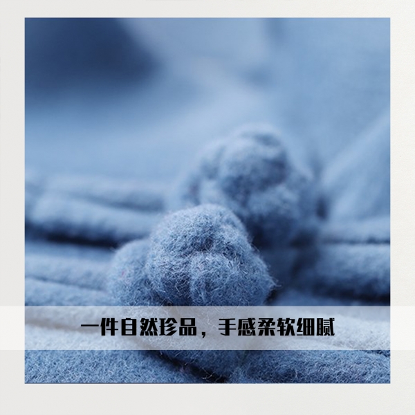 现代高级棉绒长款寿衣